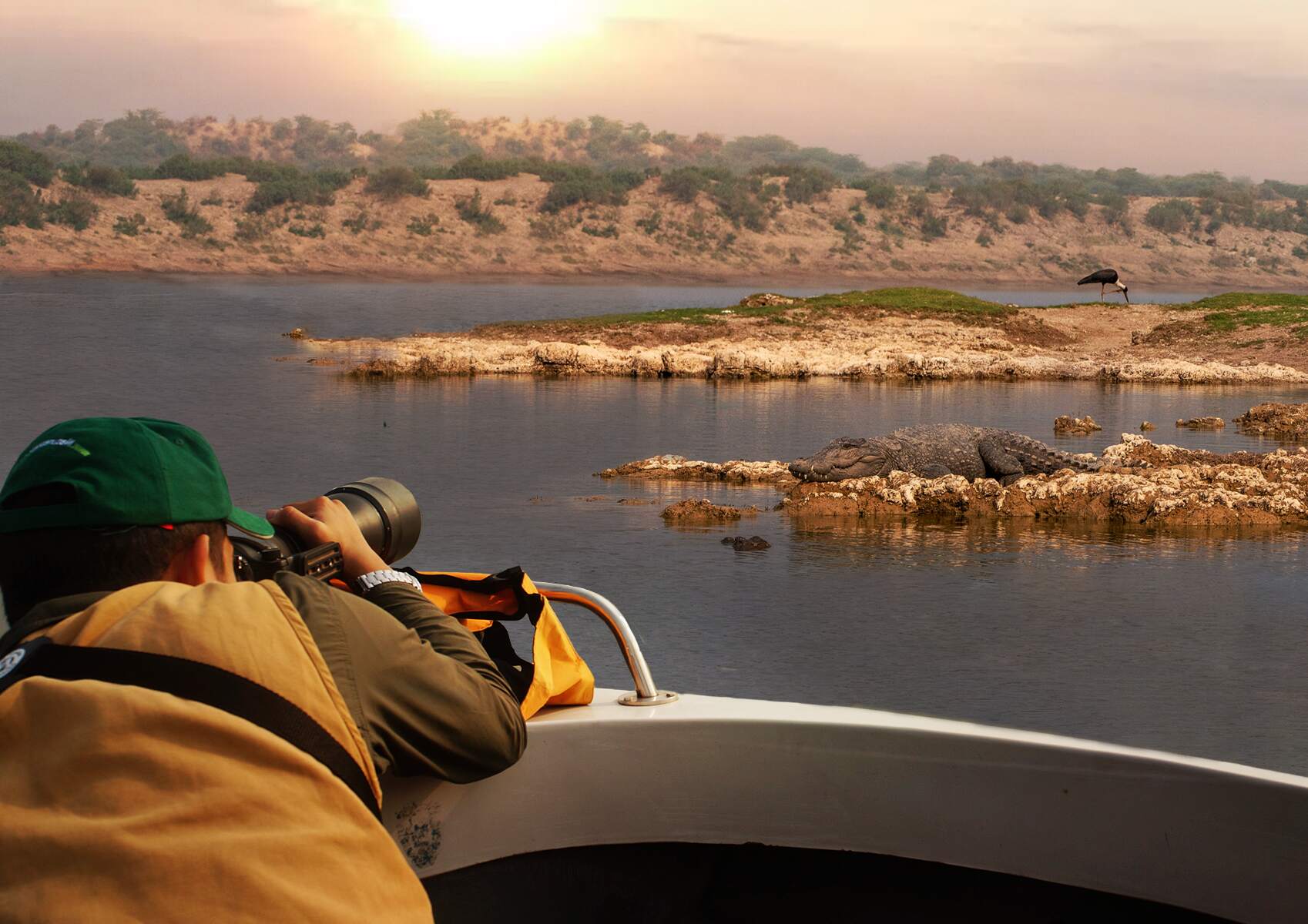 Chambal Safari Booking with Pickup and Drop from Resort